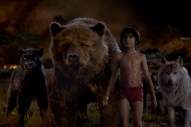 Une scène du film The Jungle Book