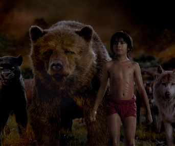 Une scène du film The Jungle Book