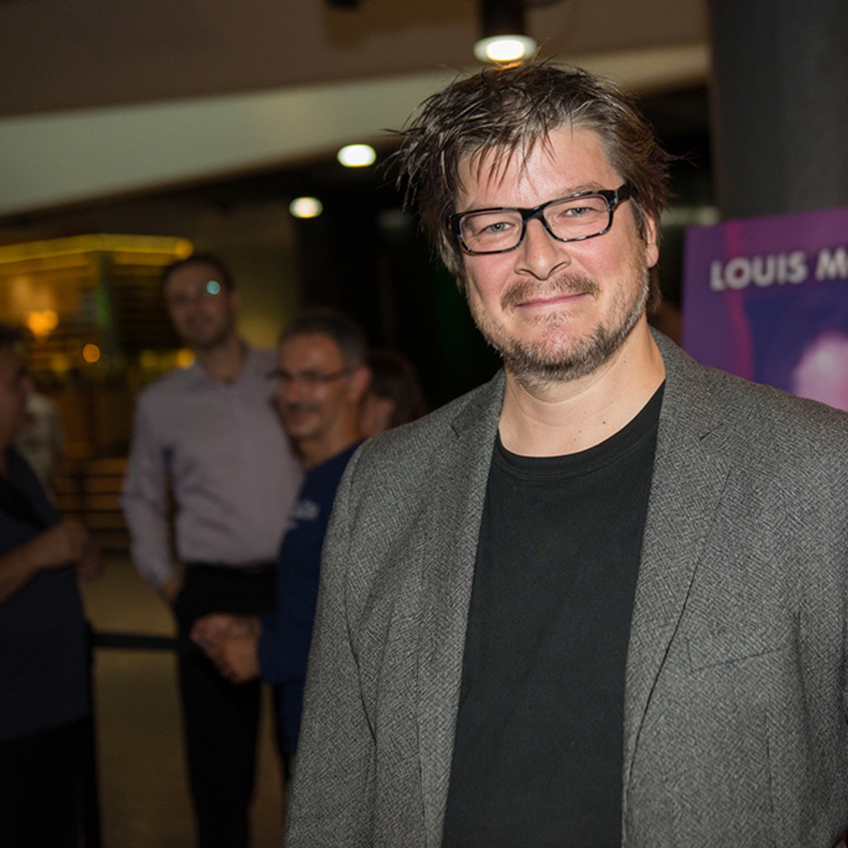 Sur le tapis rouge du film Le mirage