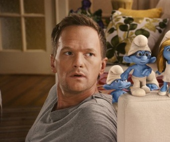 Une scène du film The Smurfs