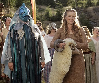 Scène du film The Wicker Man