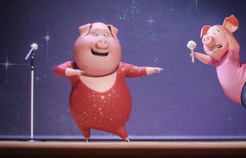 Une scène du film Sing
