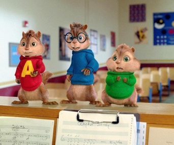 Scène du film Alvin and the Chipmunks: The Squeakquel