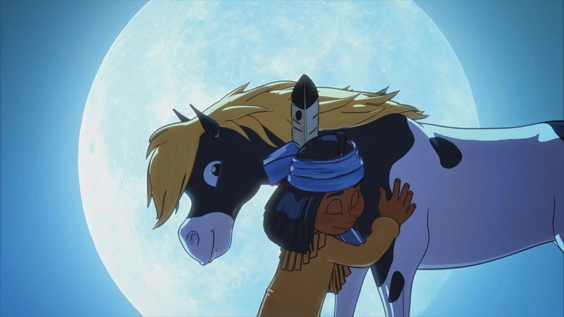 Une scène du film Yakari - La grande aventure