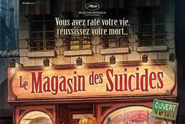 Affiche du film Le magasin des suicides Affiche du film Le magasin des suicides