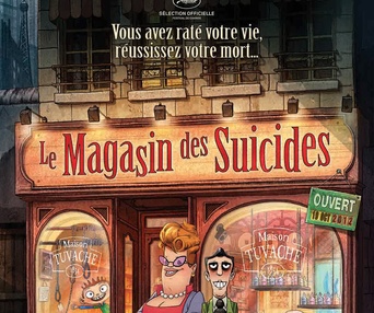 Affiche du film Le magasin des suicides