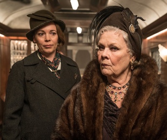 Une scène du film Murder on the Orient Express