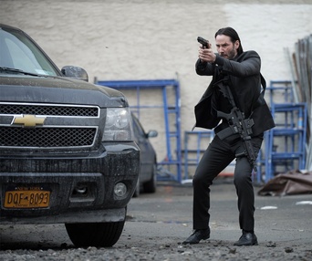 Une scène du film John Wick