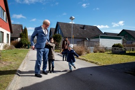 Une scène du film A Man Called Ove Une scène du film A Man Called Ove