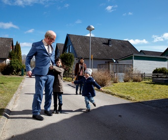 Une scène du film A Man Called Ove