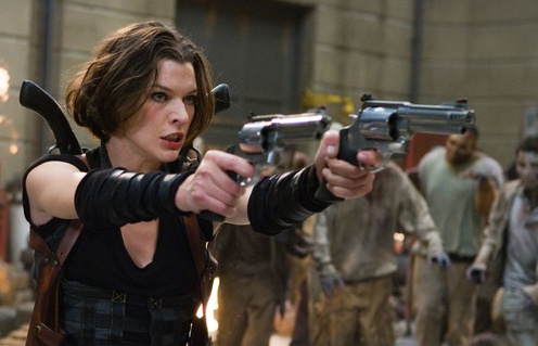 Milla Jovovich dans le film Resident Evil: Afterlife