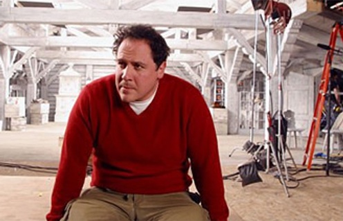 Jon Favreau sur le plateau de Elf