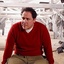 Jon Favreau sur le plateau de Elf