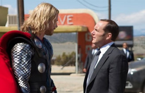 Une scène du film Thor