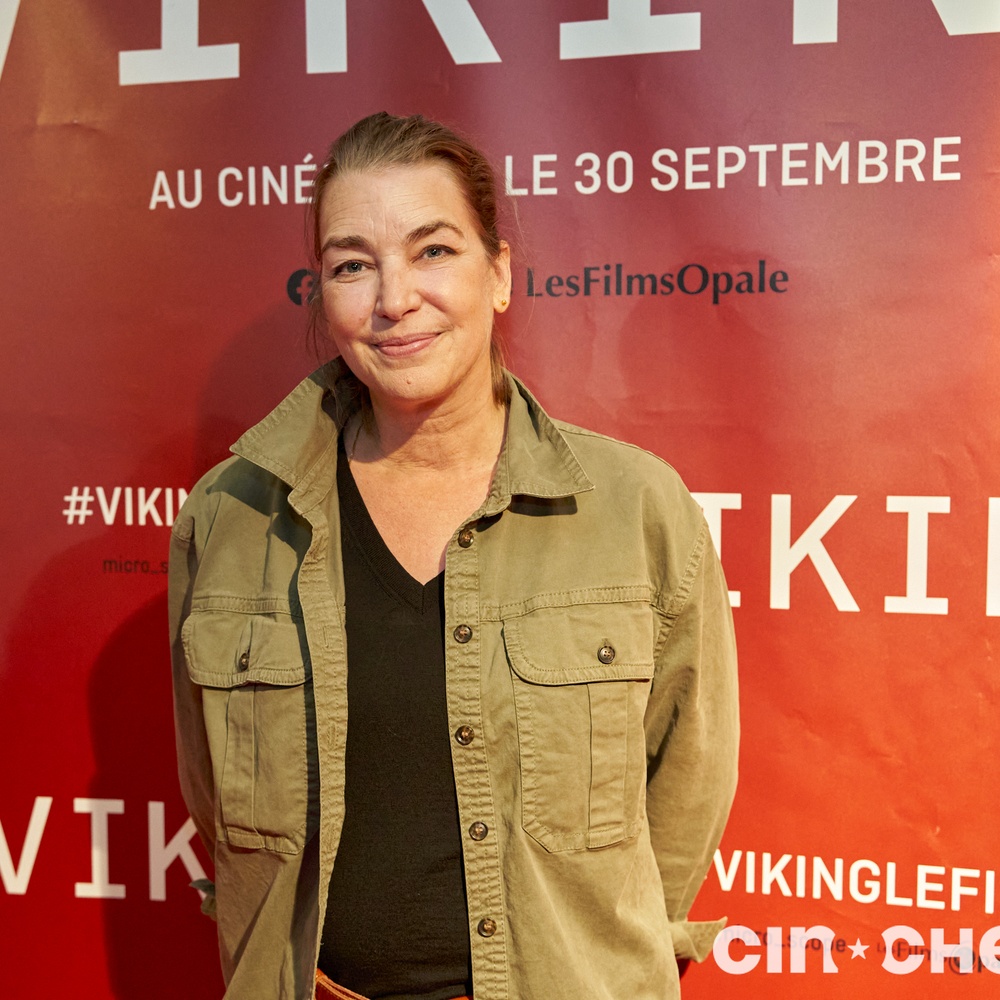 Sur le tapis rouge du film Viking