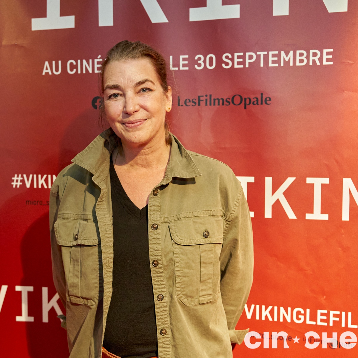 Sur le tapis rouge du film Viking