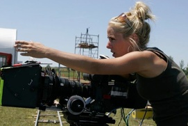 Scène du film Les pieds dans le vide