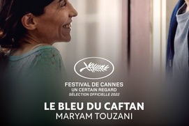 Affiche du film Le bleu du caftan Affiche du film Le bleu du caftan