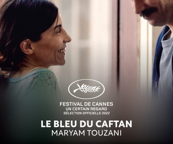 Affiche du film Le bleu du caftan