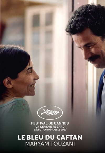 Affiche du film Le bleu du caftan