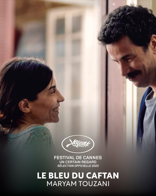 Affiche du film Le bleu du caftan