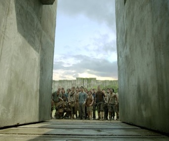 Une scène du film The Maze Runner