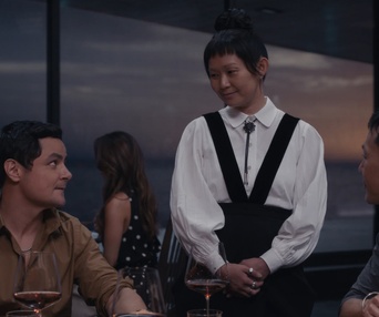 Une scène du film The Menu