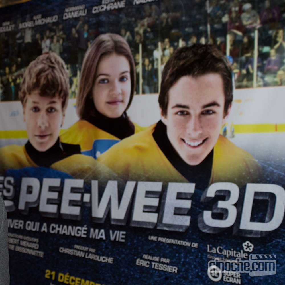 Sur le tapis rouge de Les Pee-Wee 3D : L'hiver qui  changé ma vie