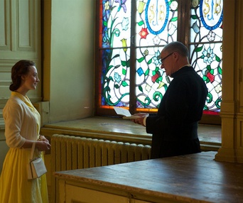 Une scène du film Brooklyn