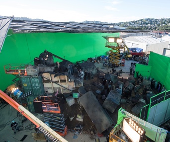 Une scène du film Mortal Engines