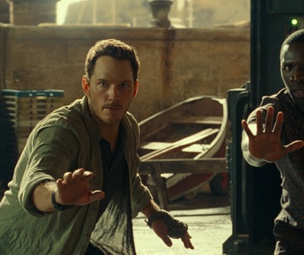 Une scène du film Jurassic World: Dominion