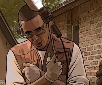 Scène du film A Scanner Darkly