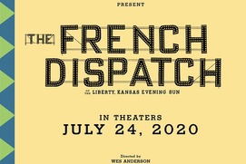 Affiche du film The French Dispatch Affiche du film The French Dispatch