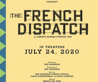 Affiche du film The French Dispatch