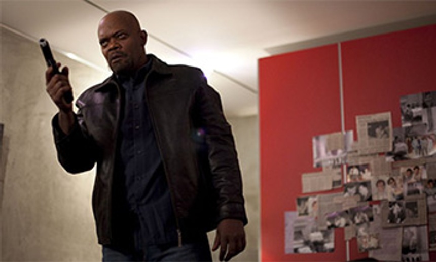 Samuel L. Jackson et Michael Caine dans Harry and the Butler