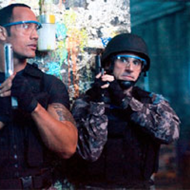 Dwayne Johnson et Steve Carell dans Max la menace