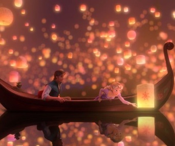 Une scène du film Tangled