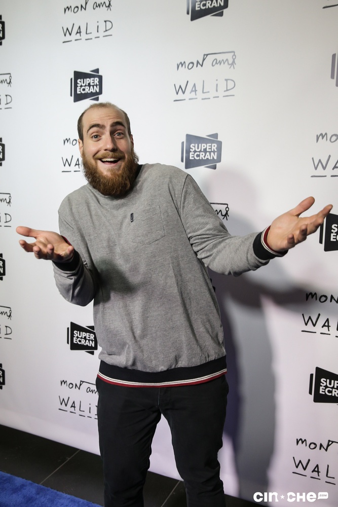 Sur le tapis rouge du film Mon ami Walid