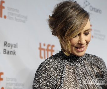 Sur le tapis rouge du film The Judge au TIFF