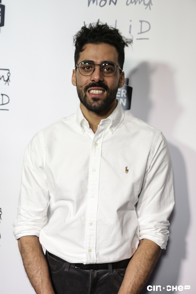 Sur le tapis rouge du film Mon ami Walid