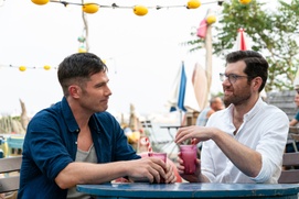 Une scène du film Bros Une scène du film Bros
