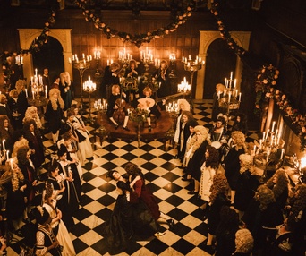 Une scène du film The Favourite