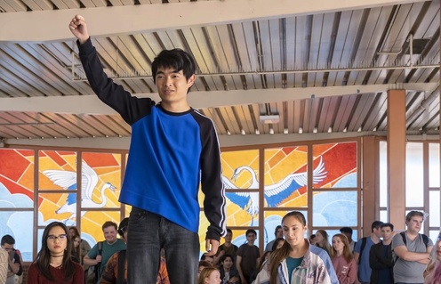Ben Wang dans la série American Born Chinese