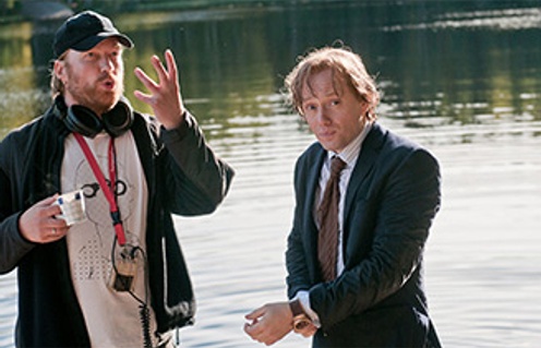 Morten Tyldum sur le plateau de Headhunters