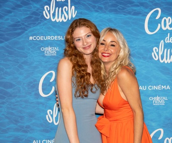 Images de la première du film Coeur de slush