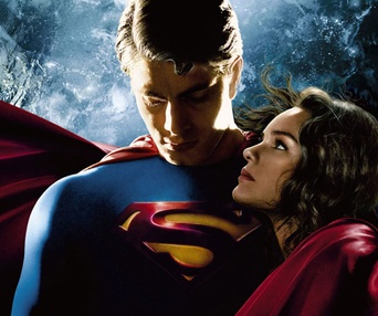 Affiche américaine du film Superman Returns
