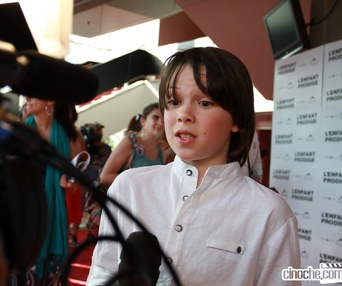 Sur le tapis rouge de L'enfant prodige