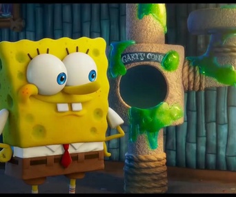 Une scène du film The SpongeBob Movie: Sponge on the Run