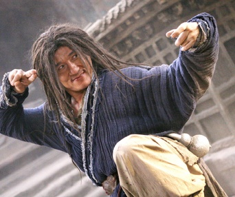 Scène du film The Forbidden Kingdom