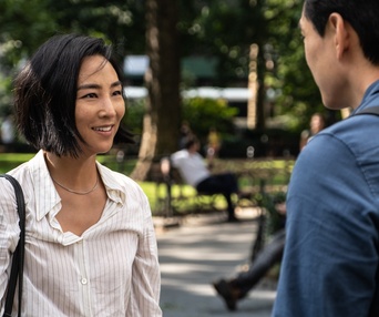 Une scène du film Past Lives